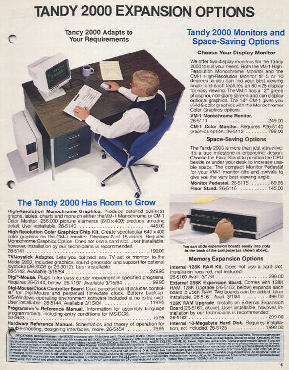 Tandy 2000 Image 2