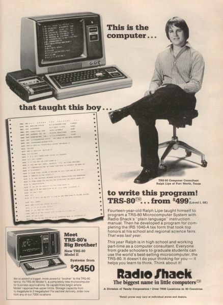 Model I Ad
